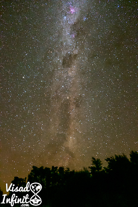 Vía Láctea en Tongariro